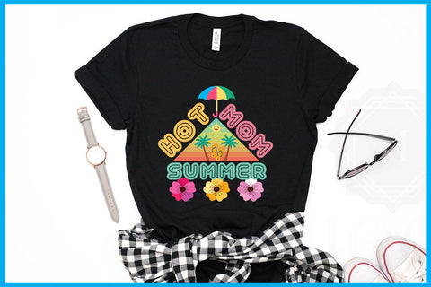 Hot Mom Summer Sublimation PNG Printable Files Sublimation Creativedesigntee 