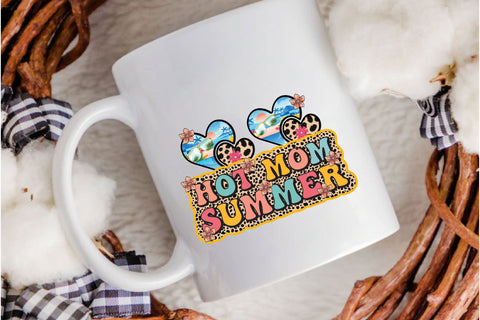 Hot Mom Summer Sublimation Sublimation Rupkotha 