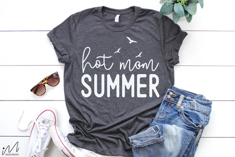 Hot mom summer svg, Sunshine svg, Summer vibes svg, Summer t shirt svg, Vacation Svg, Ocean Svg Svg, Beach Svg, Beach t shirt svg, Summer mug svg, Beach time svg, Summer Cut Files, Hello summer svg, Lake time SVG Isabella Machell 