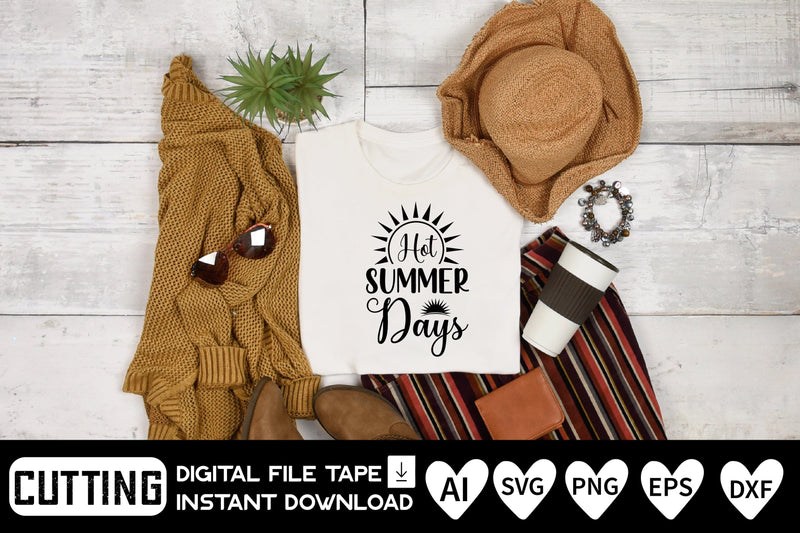 Hot Summer Days SVG CraftlabSvg29 