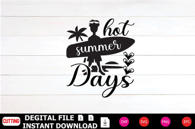Hot Summer Days SVG Shahin alam 