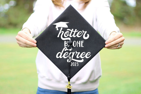 Hotter By One Degree 2023 SVG I Graduation 2023 SVG PNG SVG Happy Printables Club 