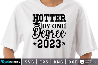 Hotter by one degree 2023 SVG SVG Regulrcrative 