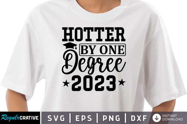 Hotter by one degree 2023 SVG SVG Regulrcrative 