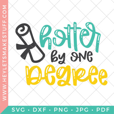 Hotter by One Degree SVG Hey Let's Make Stuff 