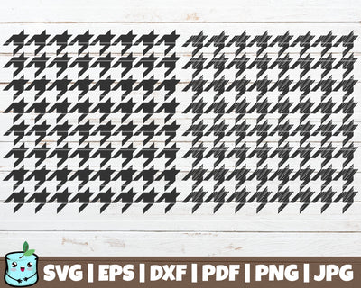 Houndstooth Patterns Bundle SVG MintyMarshmallows 
