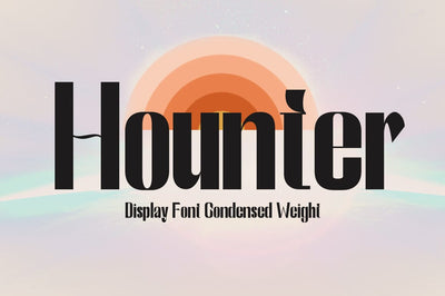 Hounter Font gatype 