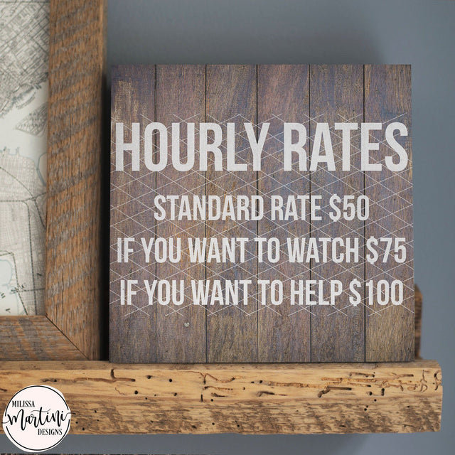 Hourly Rates SVG Milissa Martini Designs 
