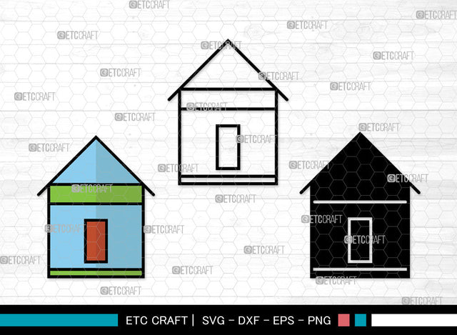 House Icons Color, House Svg, House roof Svg, Houses, Homes, House Bundle, Icon Bundle, Svg Cut File, Dxf, Eps, Png, SVG ETC Craft 