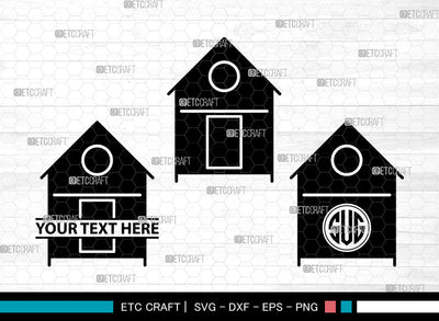 House Icons Monogram, House Svg, House roof Svg, Houses, Homes, House Monogram, Icon Monogram, Svg Cut File, Dxf, Eps, Png, SVG ETC Craft 