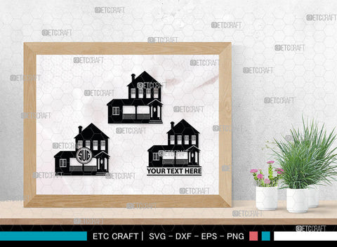 House Silhouette, House SVG, Building Svg, Architecture Svg, Home Svg, SB00028 SVG ETC Craft 