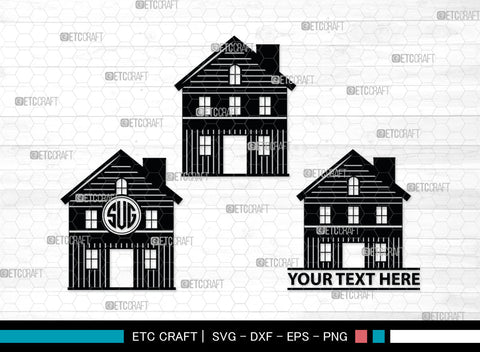 House Silhouette, House SVG, Building Svg, Architecture Svg, Home Svg, SB00028 SVG ETC Craft 