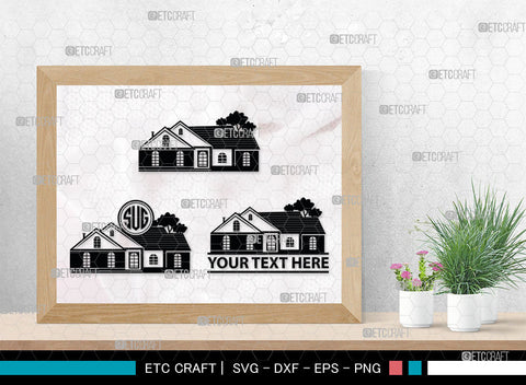 House Silhouette, House SVG, Building Svg, Architecture Svg, Home Svg, SB00028 SVG ETC Craft 