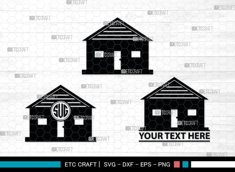 House Silhouette, House SVG, Building Svg, Architecture Svg, Home Svg, SB00028 SVG ETC Craft 