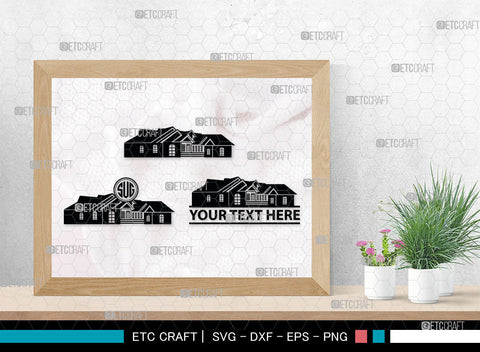 House Silhouette, House SVG, Building Svg, Architecture Svg, Home Svg, SB00028 SVG ETC Craft 