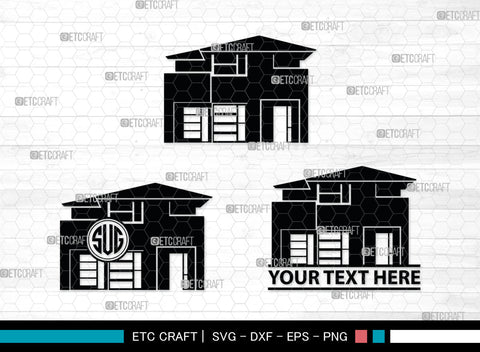 House Silhouette, House SVG, Building Svg, Architecture Svg, Home Svg, SB00028 SVG ETC Craft 