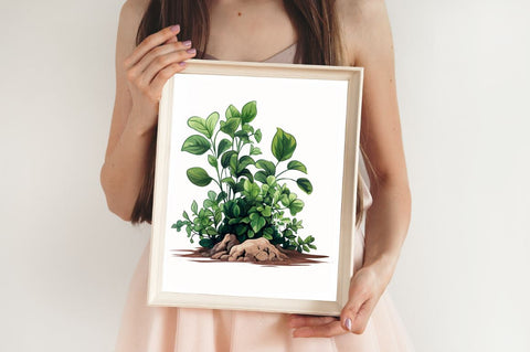 Houseplants Pot Sublimation Bundle Sublimation Regulrcrative 