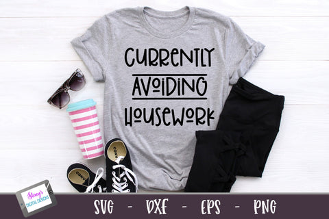 Housewok Bundle - Includes 6 funny housework SVG Designs SVG Stacy's Digital Designs 