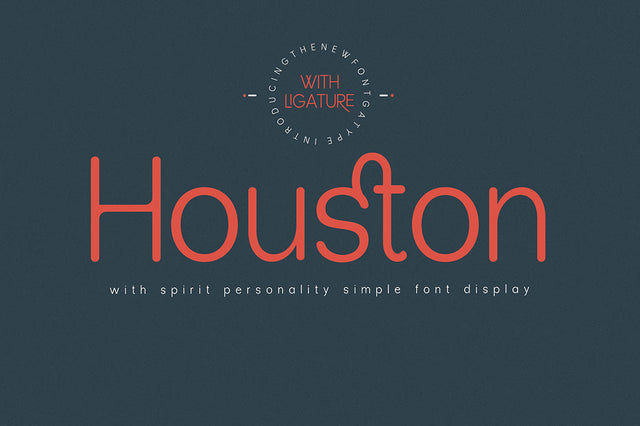 Houston Font gatype 
