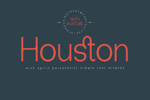 Houston Font gatype 