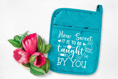 How Sweet It Is To Be I Christmas Pot Holders Teachers SVG SVG Happy Printables Club 