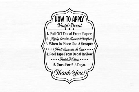 How to apply vinyl decal SVG SVG Regulrcrative 