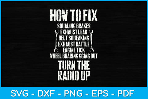 How to Fix A Car Funny Car Auto Mechanic Svg Design SVG artprintfile 