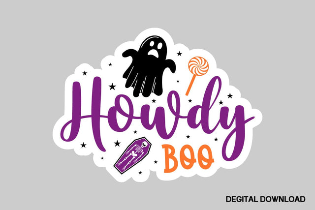 Howdy Boo Svg SVG designmaster24 