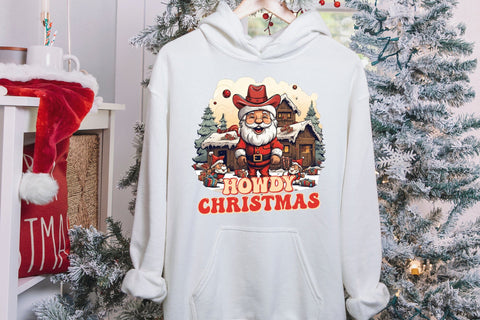 Howdy Christmas PNG Sublimation Sublimation CraftLabSVG 