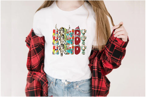 Howdy Christmas Sublimation Sublimation Jagonath Roy 