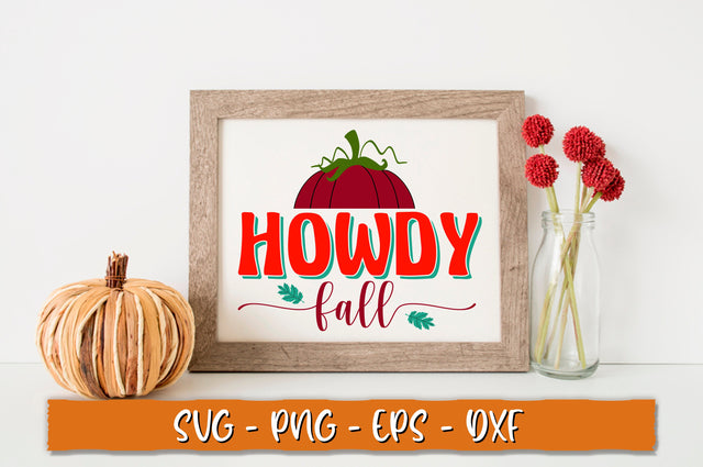 Howdy fall SVG, Retro Fall SVG Shetara Begum 