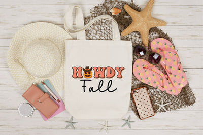 Howdy Fall SVG, Retro Halloween Pumpkin Sublimation SVGista 