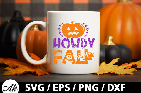 Howdy fall svg SVG akazaddesign 
