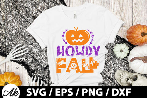Howdy fall svg SVG akazaddesign 