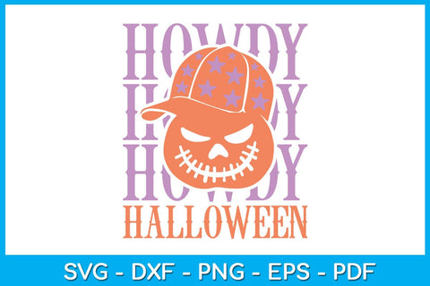 Howdy Halloween SVG PNG PDF Cut File SVG Creativedesigntee 
