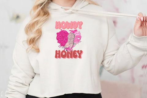 Howdy Honey Cowgirl Valentine PNG Sublimation Jagonath Roy 
