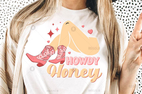 Howdy honey SVG Sublimation Regulrcrative 