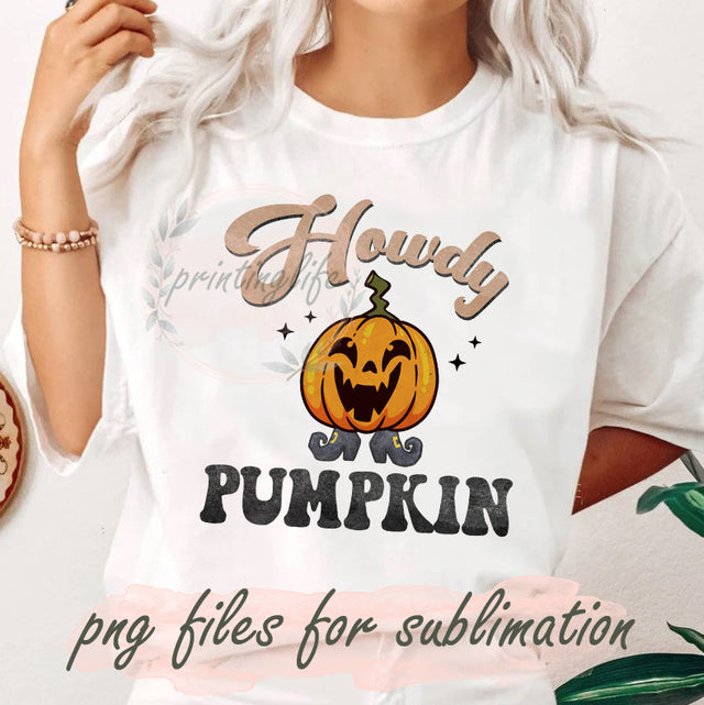 Howdy Pumpkin Digital Design, Country Pumpkins Png, Western Halloween Sublimation Png, Western Pumpkin Png, Western Fall Png, Witch Cowboy Design Png, Instant Download Sublimation PrintingLife 