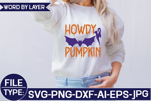 Howdy Pumpkin SVG Cut File SVG Studio Innate 