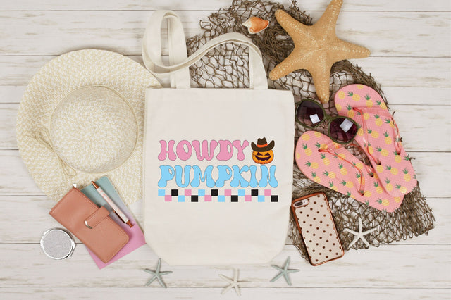 Howdy Pumpkin SVG, Cute Cowboy Halloween Sublimation SVGista 