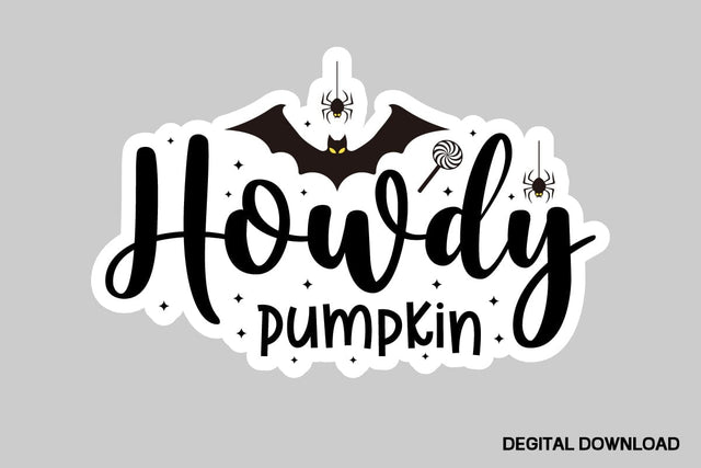 Howdy Pumpkin Svg SVG designmaster24 