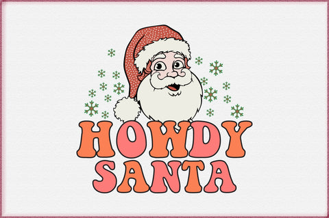 Howdy Santa Sublimation Sublimation Creativeart88 