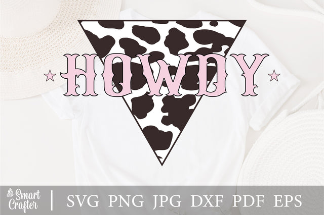 Howdy svg, Cowgirl Hat Svg, Howdy, Cowgirl, Digital Download, Instant download, Cut file, Cricut, Silhouette, Country Girl, Cute, Country SVG Fauz 