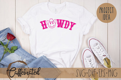 Howdy SVG, Western SVG SVG Caffeinated SVGs 