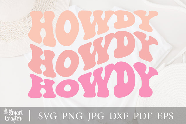 Howdy Svg, Western Svg, Texas Svg, Cowboys Svg, Country Svg, Cowgirl Svg, Texas Svg, Farm Svg, Rodeo Svg, Coffee Mug Svg, Trendy Retro Svg SVG Fauz 