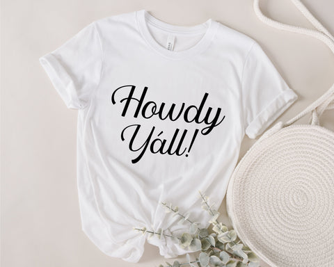 Howdy Y'all svg, Howdy Honey svg, Howdy yall svg, Southern svg, Cowboy Svg, Cowgirl Svg, Western Svg, Southern Svg, svg for shirt, svg files SVG Fauz 