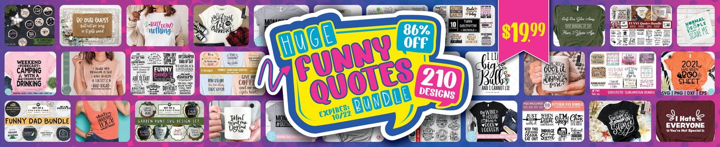 Huge Funny Quotes Bundle