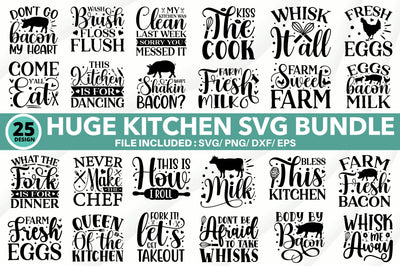 Huge kitchen SVG Bundle SVG Regulrcrative 