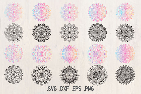 Huge Mandala Bundle SVG, Vector Mandala, Big Collection SVG artnoy 