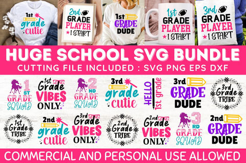 Huge School SVG Bundle SVG Designangry 